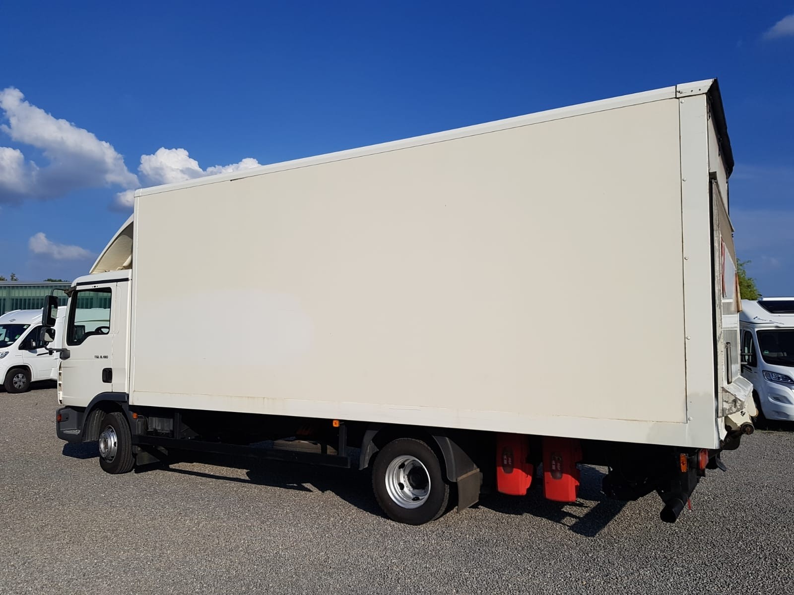 Herpa 084482 MAN TGL LKW Fahrgestell 1:87 – Modell Für Ladebordwand, 2 Stück